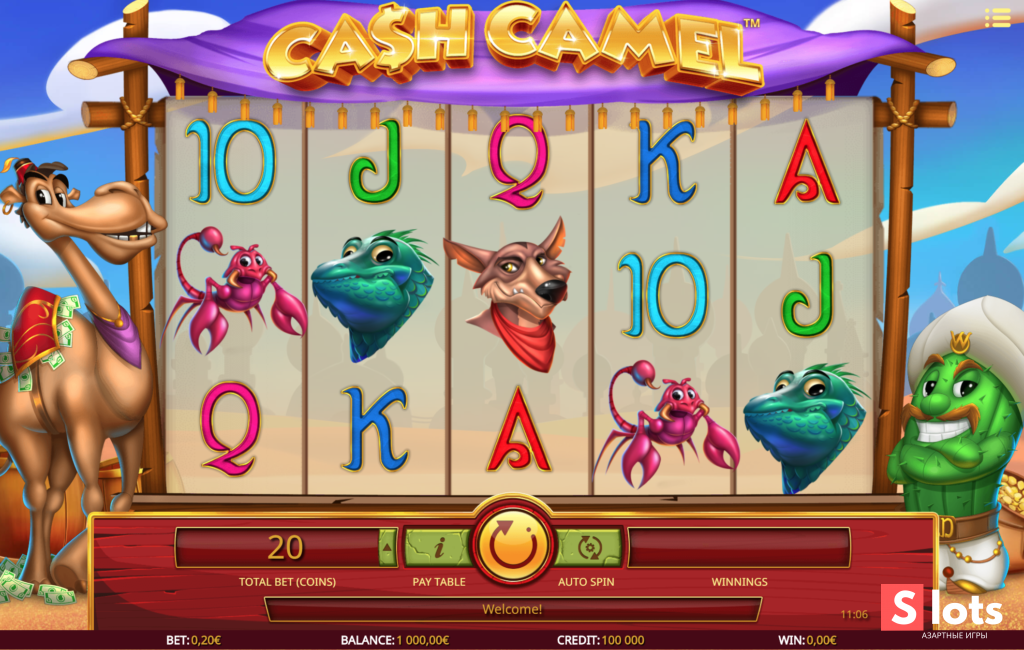 Ігровий автомат Cash camel