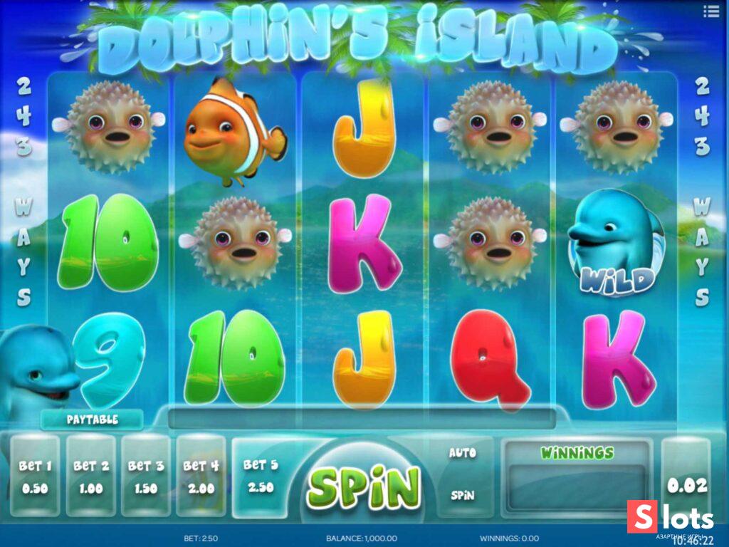 Ігровий автомат Dolphins Island