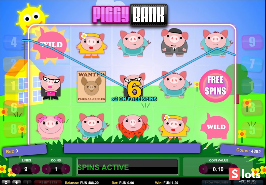 Ігровий автомат Piggy bank