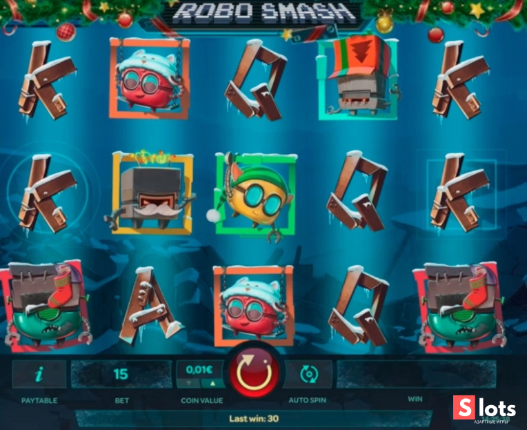 Ігровий автомат Robo smash