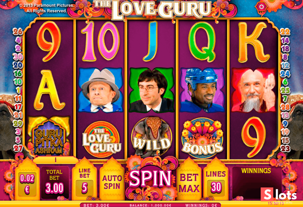 Ігровий автомат The love guru
