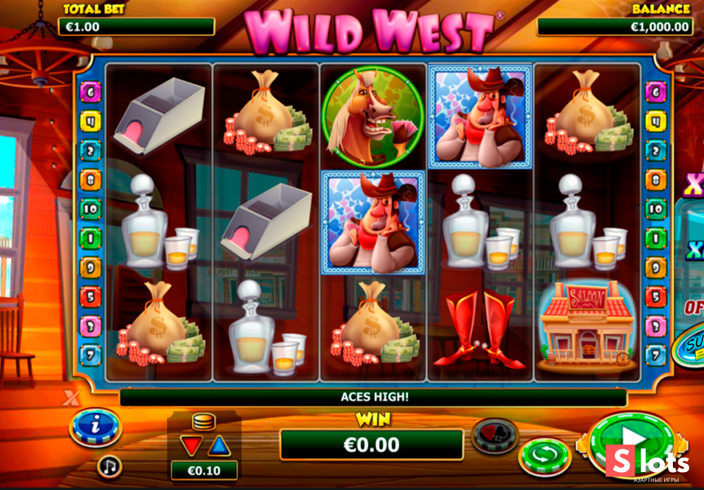 Ігровий автомат Wild west
