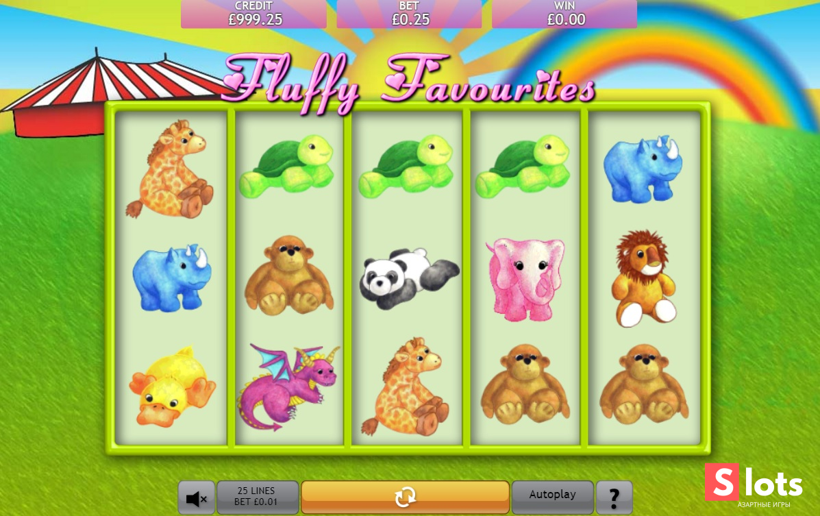 Ігровий автомат Fluffy Favourites
