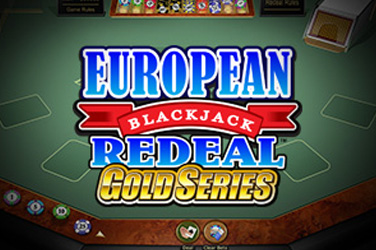 European blackjack redeal gold