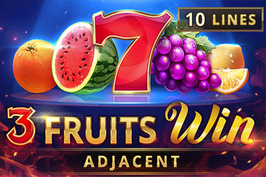 3 fruits win: 10 lines